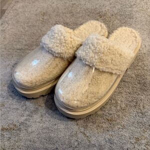 Cozy Cream Slip-On Women's Shoes